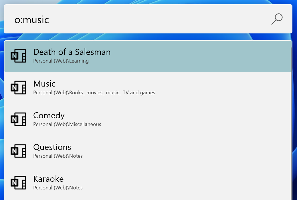 Image of OneNote plugin