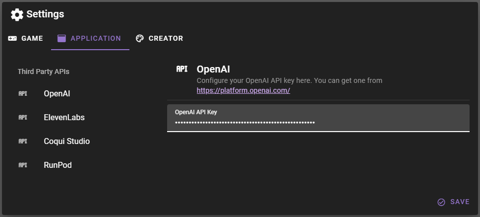 Set OpenAI Api Key