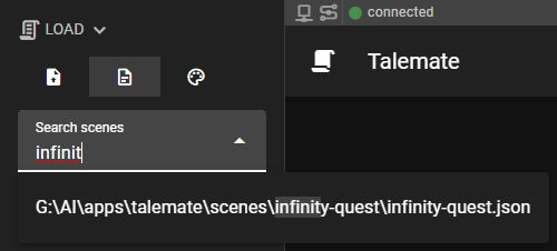 Load scenario location