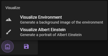 Visualization actions