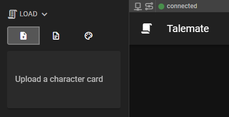 Load character card location